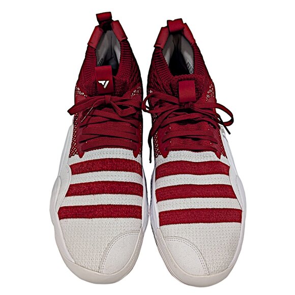 Adidas Trae Young 2.0 Mens Size 17 Power Red White Basketball Shoes H03845 - Picture 3 of 6